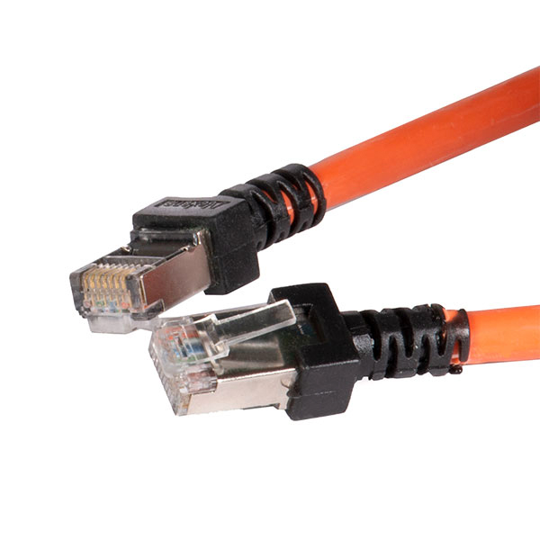 3m,Lanmark, Cat6 SF/UTP 24AWG Shielded Patch Cord LSZH Ethernet Network Patch Cable,Orange (Customized Color)