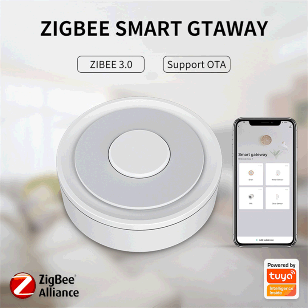 Apple HomeKit dual-mode wired graffiti Zigbee gateway4
