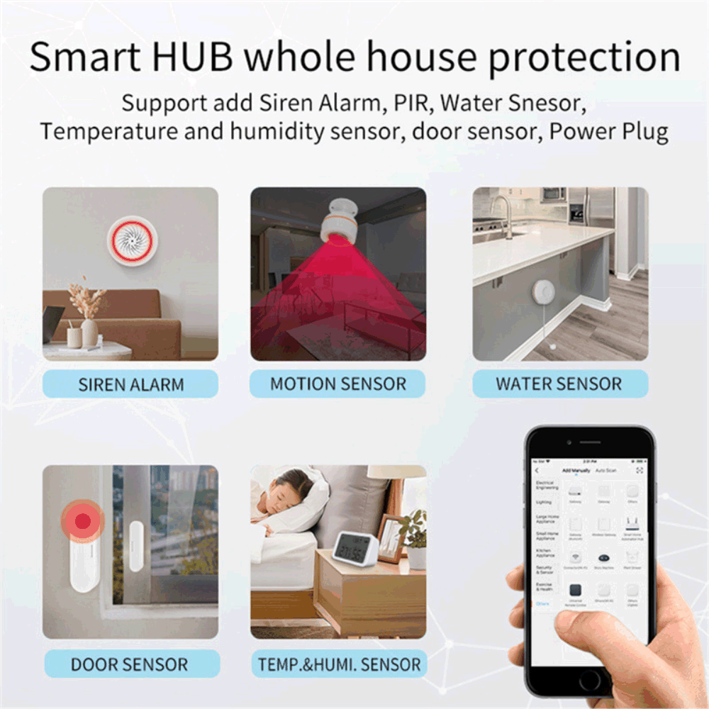 Apple HomeKit dual-mode wired graffiti Zigbee gateway2
