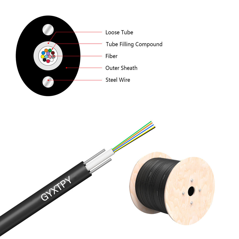 GYXTPY FTTH Drop Cable 1-12 Cores