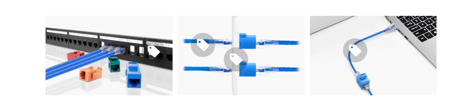 Blue UTP Coulper 7