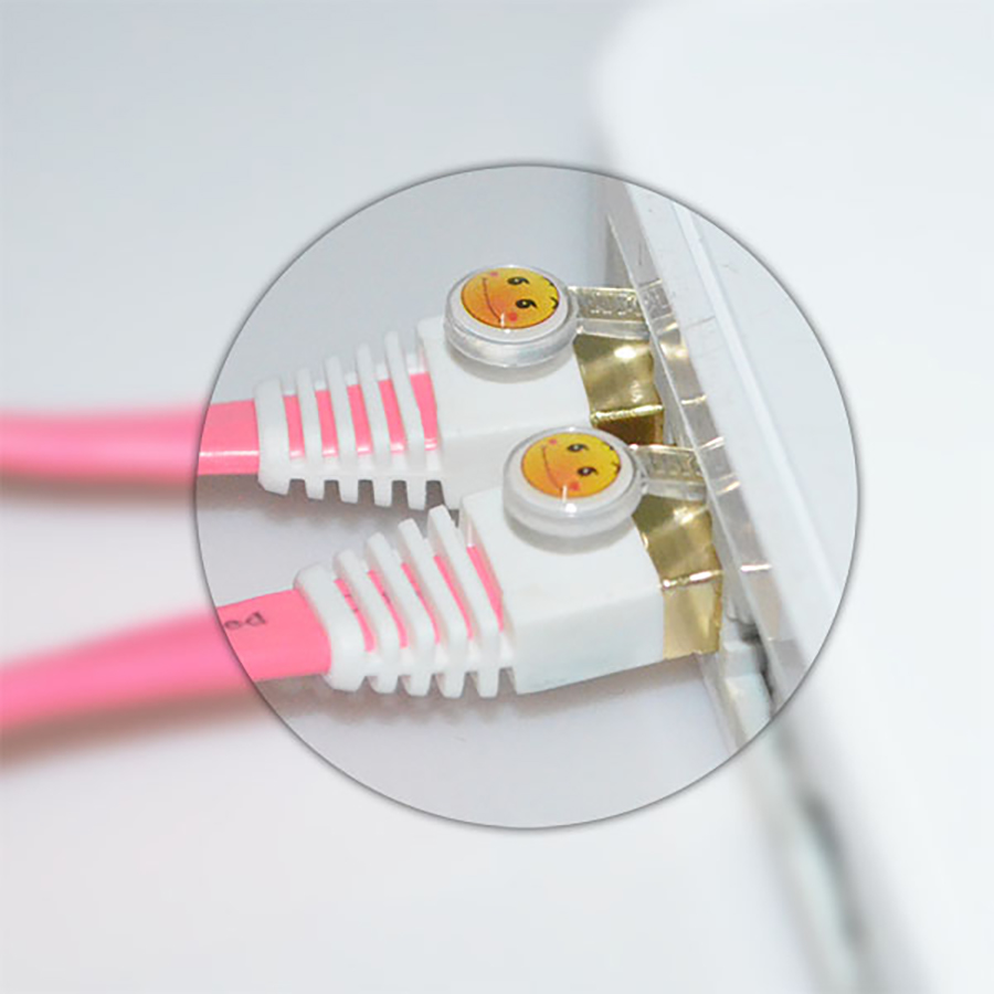 Cat6a with Transparent Jacket Network Patch Cord