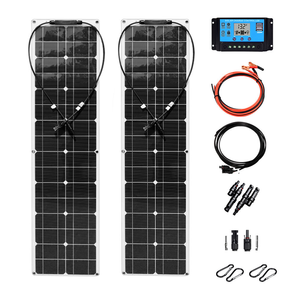 Flexible solar panel photovoltaic