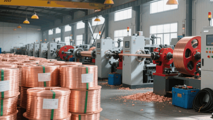 Global procurement of copper rods