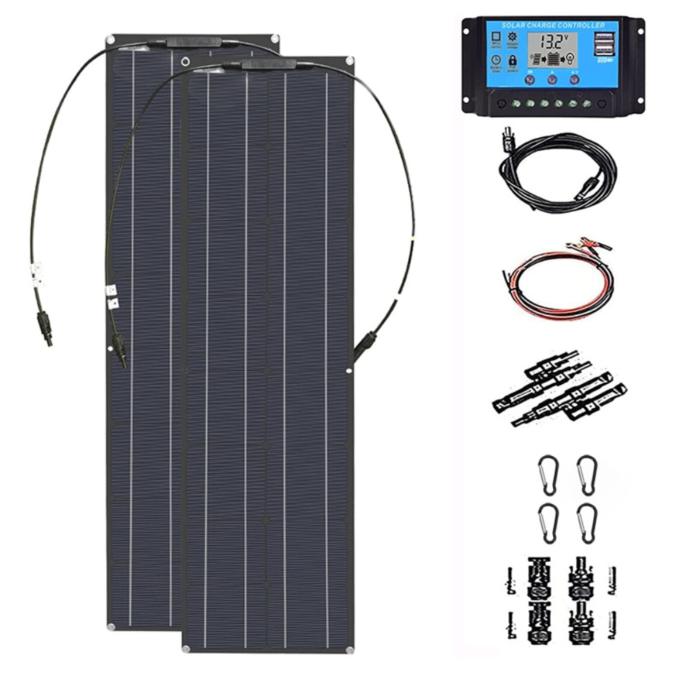 Flexible solar panel photovoltaic