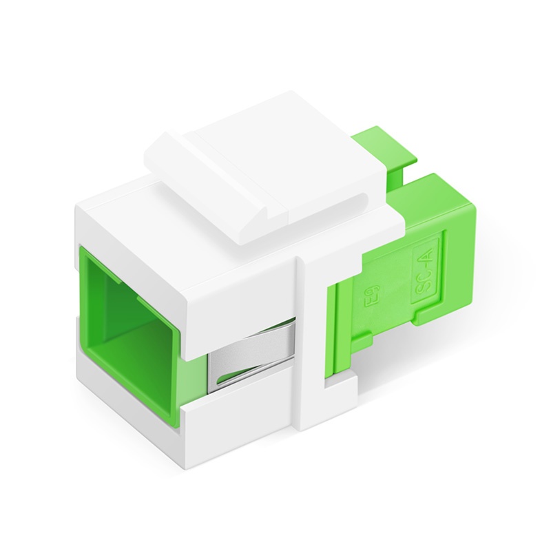 SC APC Fiber Keystone Jack-3