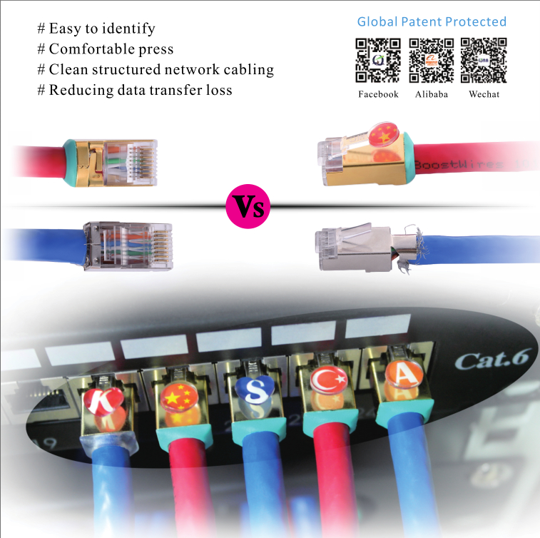 QIN patent RJ45 Modular Plug advantage (2)