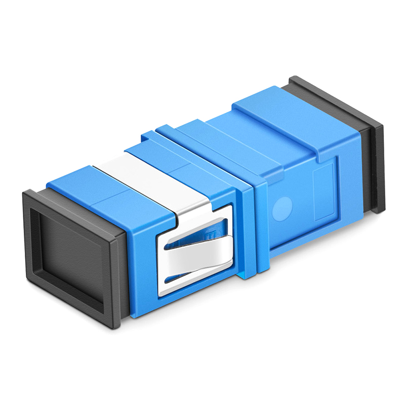 SC/UPC to SC/UPC Simplex OS2 Single Mode Fiber Optic Adapter/Coupler without Flange