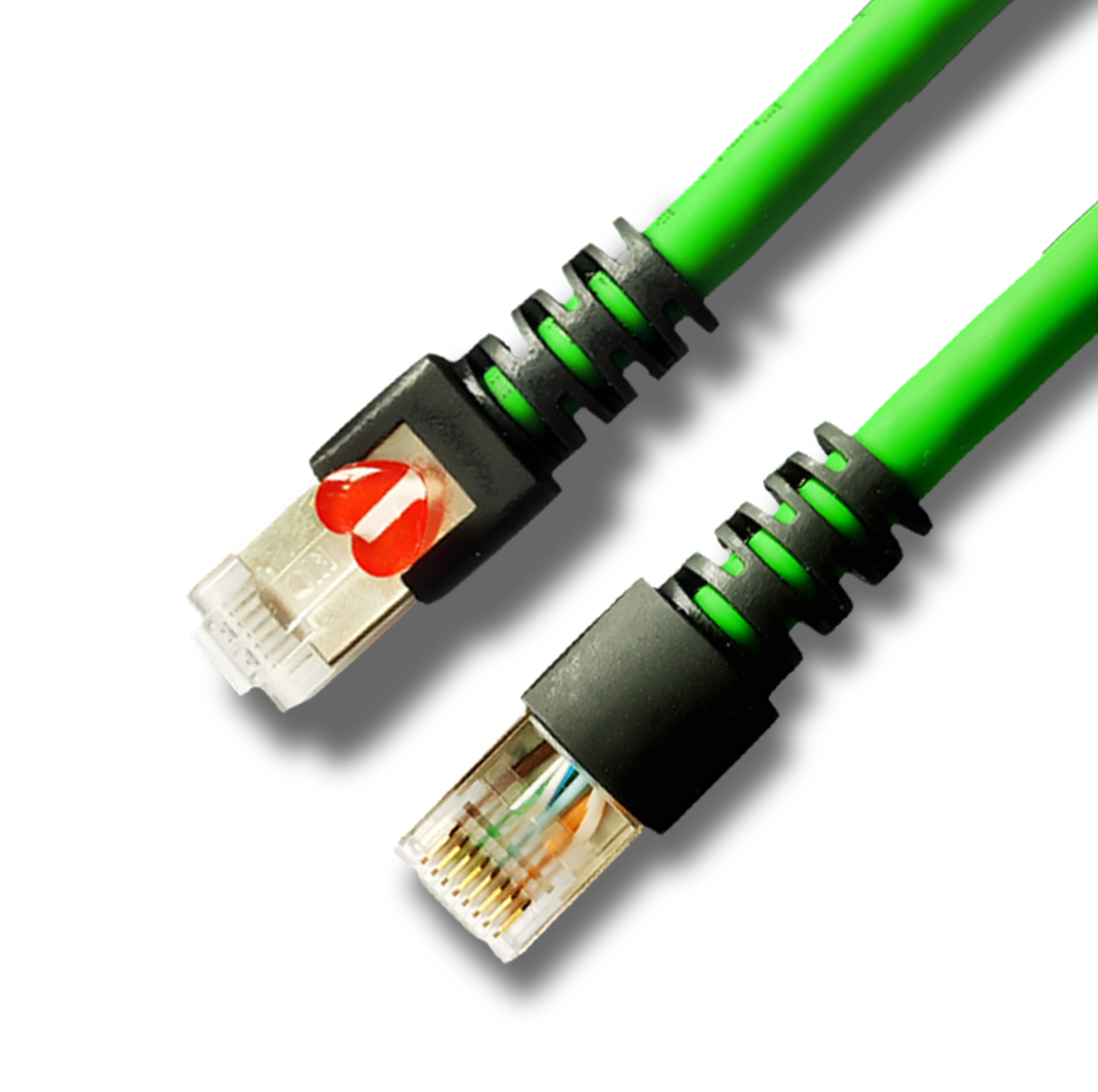 QIN Patent Cat7 S/FTP 24AWG Shielded Patch Cord