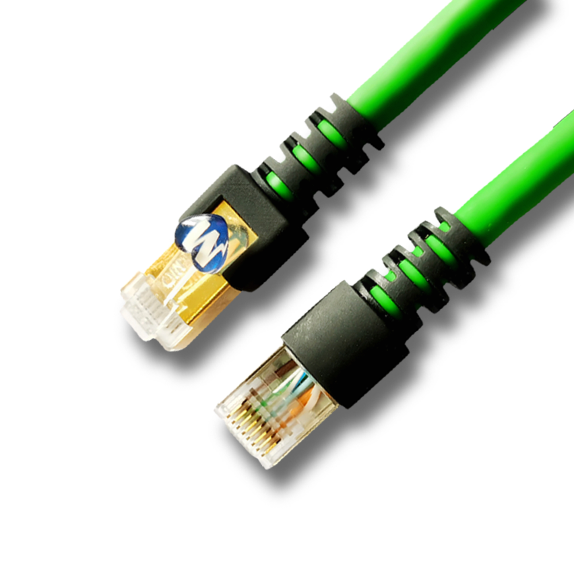 QIN Patent Cat7 S/FTP 24AWG Shielded Patch Cord