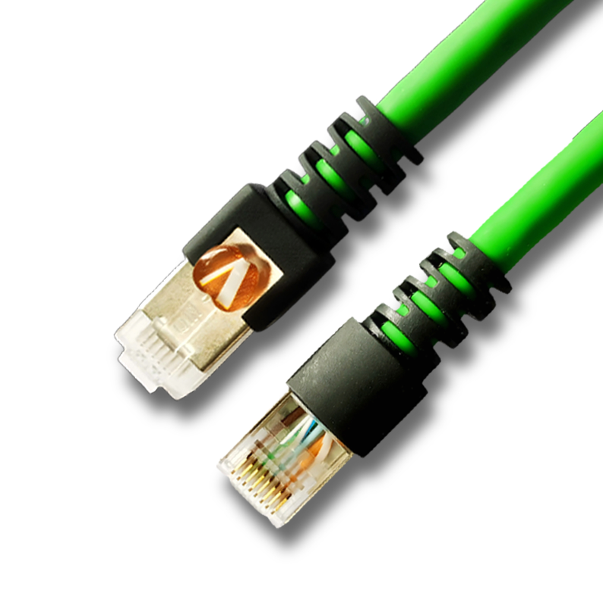 QIN Patent Cat7 S/FTP 24AWG Shielded Patch Cord