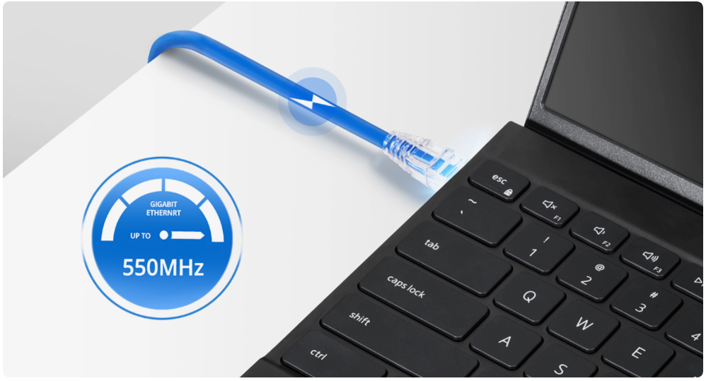 Cat6 SF/UTP Ethernet Bulk Cable, PVC/LSZH, Blue, 500m, 23AWG Solid Pure Bare Copper Wire, 550MHz, Shielded LAN Cable with Reel Cat6 SF/UTP Ethernet Bulk Cable, PVC/LSZH, Blue, 500m, 23AWG Solid Pure Bare Copper Wire, 550MHz, Shielded LAN Cable with Reel