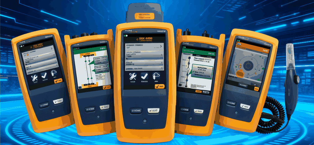 Continue to achieve breakthroughs in the Fluke test NEXT. CAT7 SFFTP