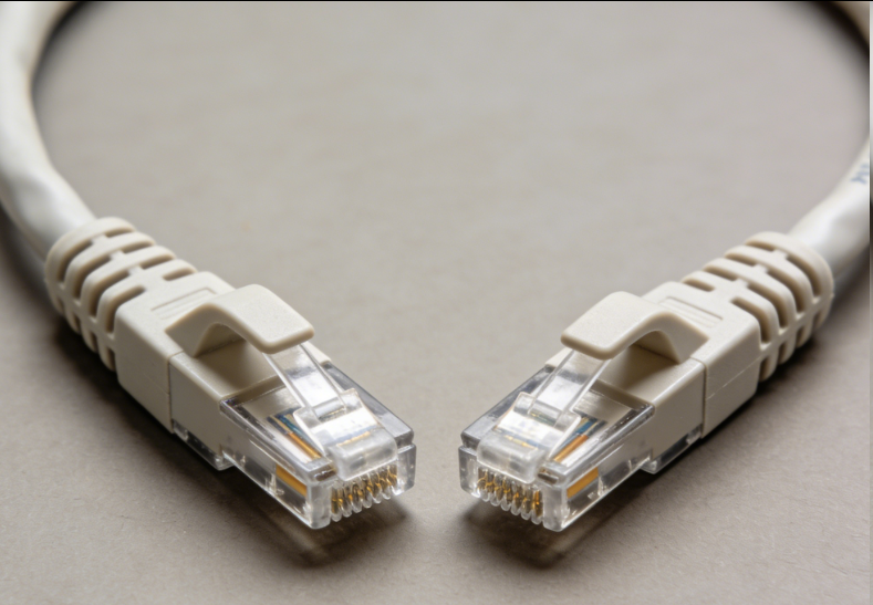 Network patch cord for temporary connection