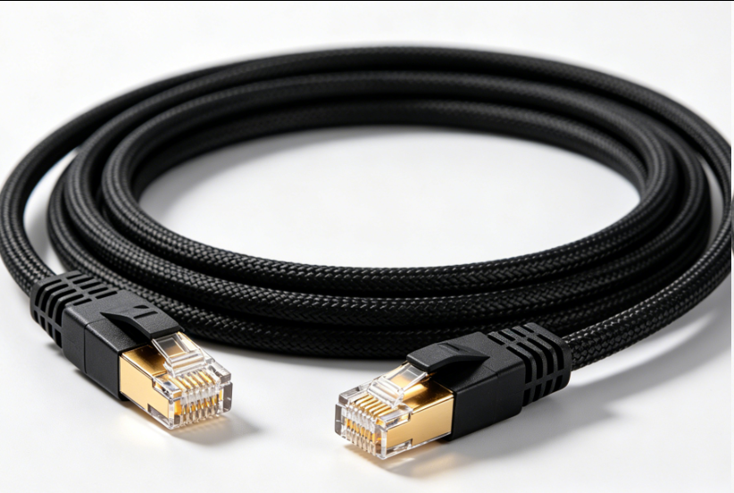 Cat6 Outdoor Cable with PVC Jacket for Durability